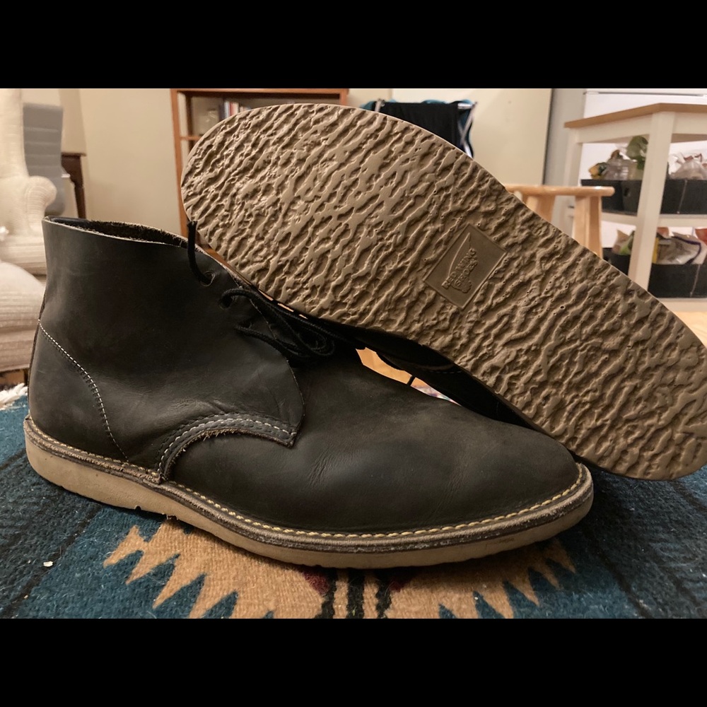 Mens Redwing Grey Chukka Boot Size 11